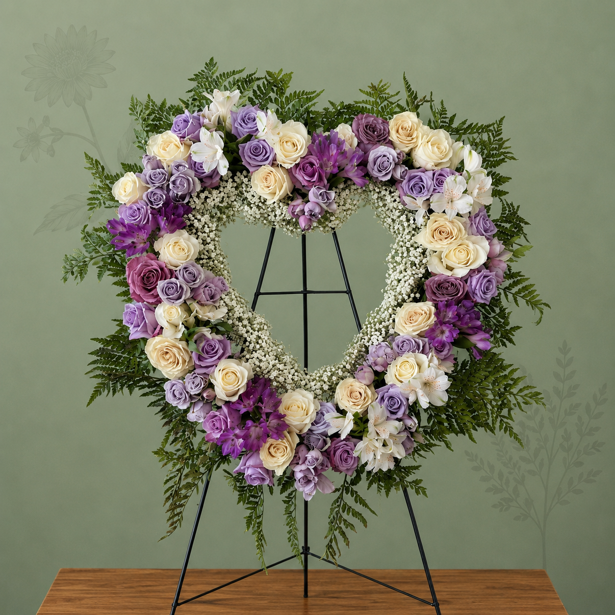 Lavender Grace Heart Tribute